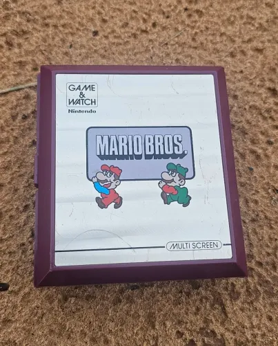 Mini Game Nintendo Game & Watch Mario Bros. MW-56 (1983) - Funcionando