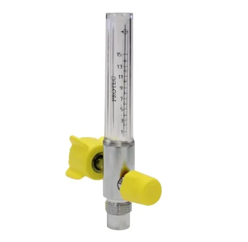 Fluxômetro Ar Comprimido Protec 0-15 LPM Fêmea