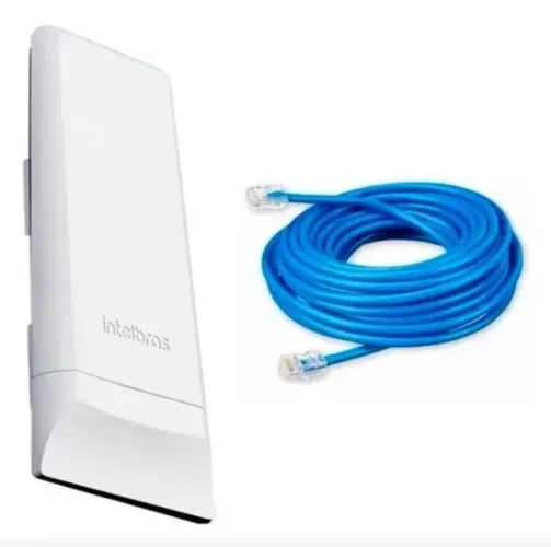 Antena Roteador Cpe Wireless 5ghz 16dbi Wom 5a Siso Intelbras - Nova