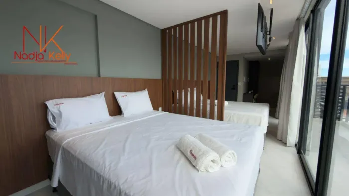 Stúdio-Solário de 40m² de área total a 150m. do mar a venda por R$ 605.235 - Jardim Oceani