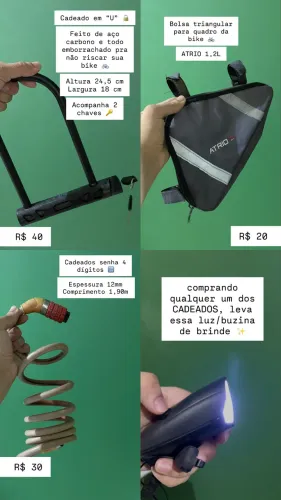 Cadeado Bicicleta