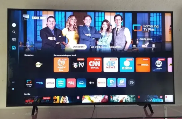 ? A SMART TV QLED SAMSUNG 43" QUE TODO MUNDO QUER! ? QUALIDADE PREMIUM COM 09 MESES DE