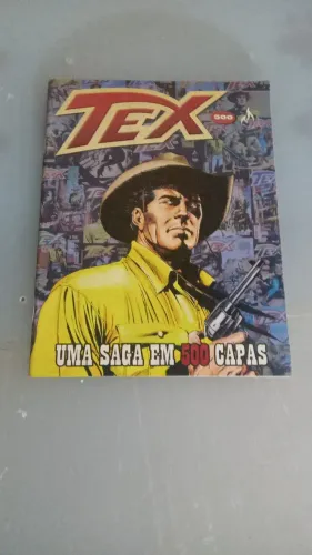 Revista tex uma saga em 500 capas