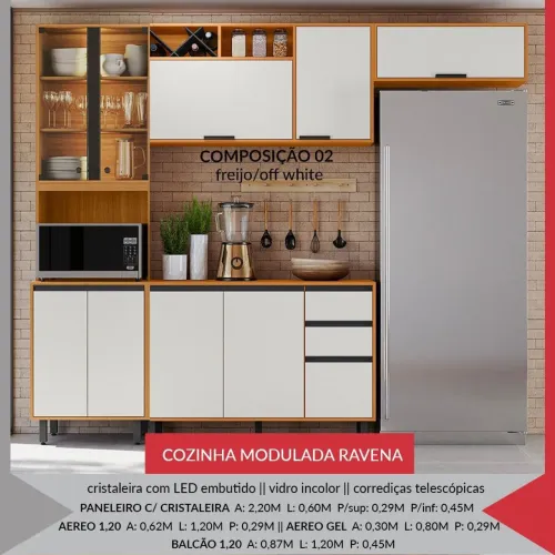 Cozinha Ravena composição 2