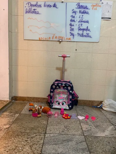 Mochila da puket e vários cachorrinhos e acessórios