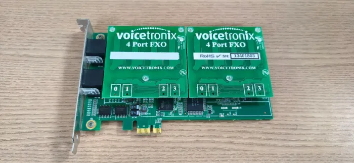 Voicetronix OpenPCIe 8 Canais FXO - Asterisk / PABX / VoIP
