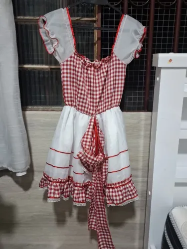 Vestido menina quadrilha
