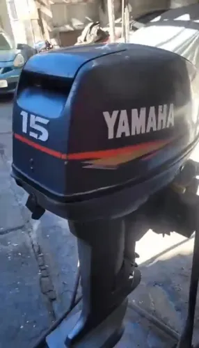 Motor Yamaha 15hp - Seminovo