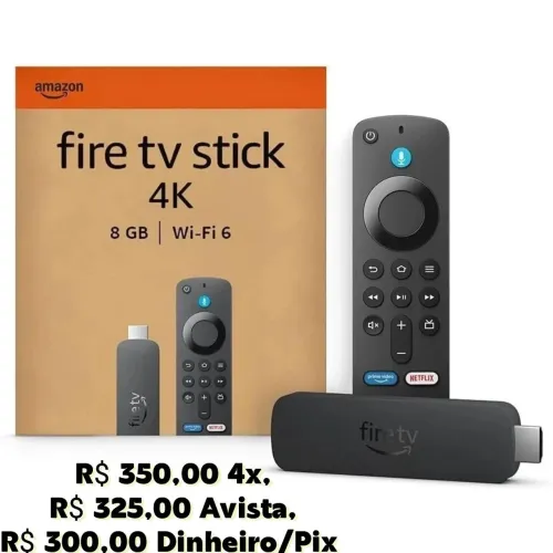 Amazon Fire Tv Stick 4K Wi-fi 6.