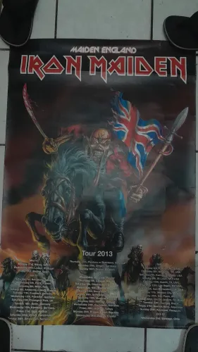 MAIDEN ENGLAND TOUR 2013