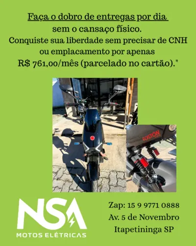 scooter foston 1000w autopropelido