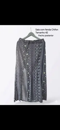 Saia longa Chifon