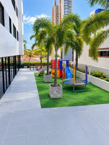 Apartamento no Jardim Oceania com 02 quartos, sendo 01 suíte e área de lazer.