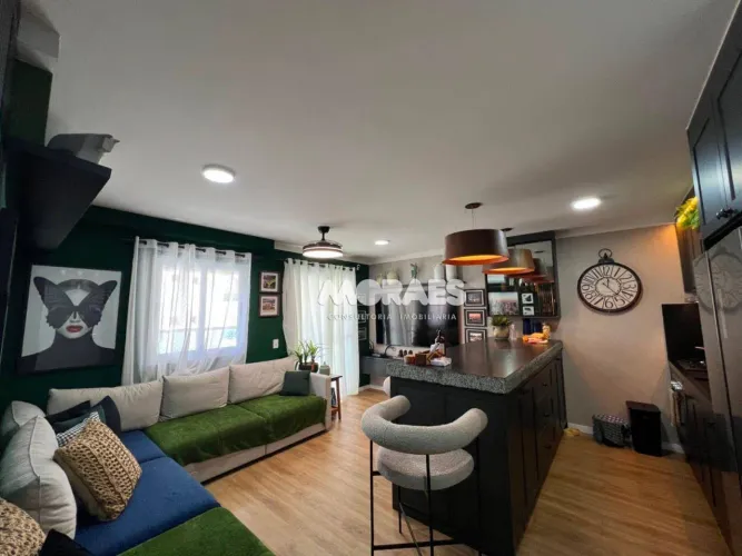 Apartamento mobiliado com 1 quarto à venda, 47 m² por R$ 590.000 - Fly Residence - Vila Un