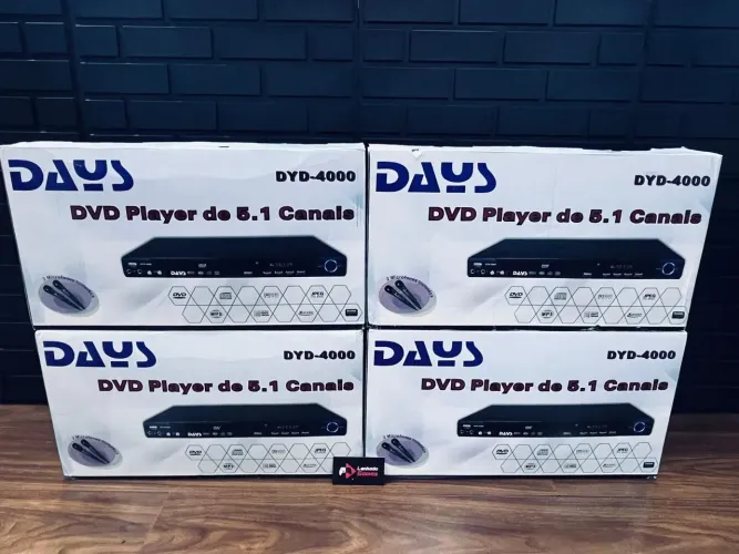 Dvd player novo para dvd e cd