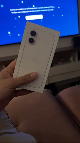iPhone 16 128GB Lacrado - Branco