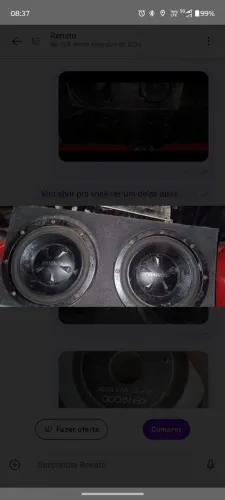 Som automotivo, soob, woofer, corneta