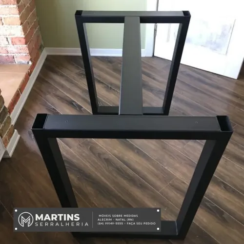 Base para Mesa em Aço - Sob Medida