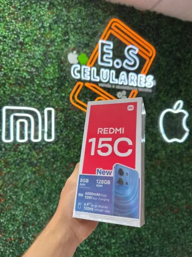 XIAOMI REDMI 15C 128GB/4GB RAM - 1 ANO DE GARANTIA
