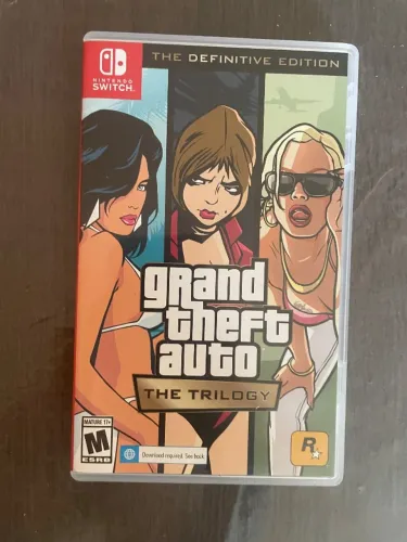 Grand Theft Auto: The Trilogy - The Definitive Edition SWITCH GTA 