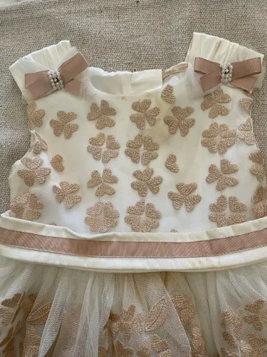 Vestido branco festa infantil 2 anos