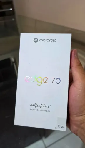 Motorola Edge 70 Crystals by Swarovski 512gb LACRADO | NOTA FISCAL | GARANTIA