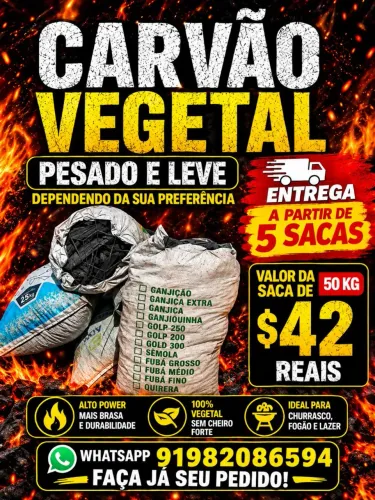 CARVÃO DE QUALIDADE