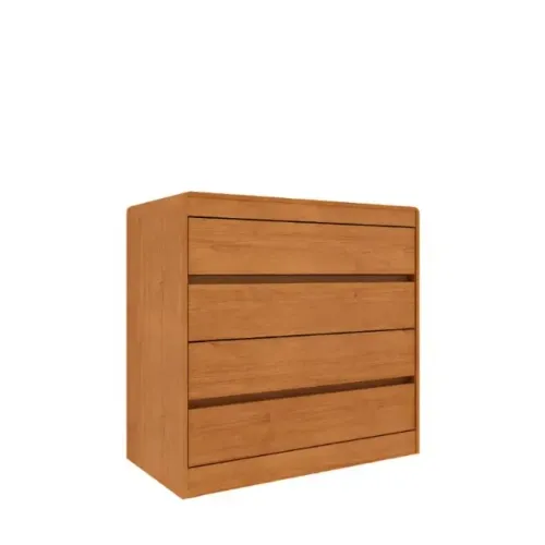 Cômoda Castelhano/Espanha 4 Gavetas Cinamomo Frete Grátis - Até 12x S/ Juros