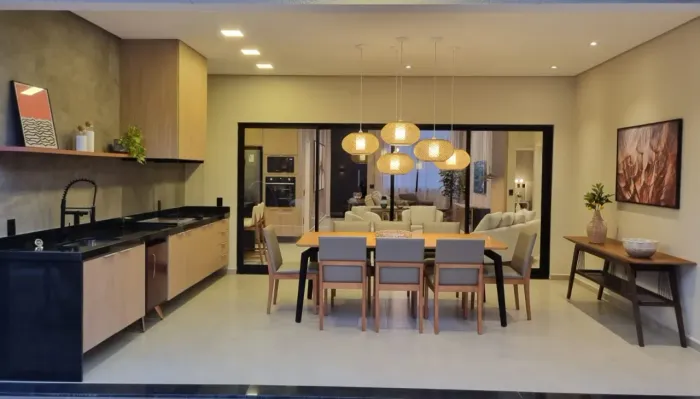 Casa Térrea e mobiliada com muito bom gosto!!! à venda no Condomínio Buona Vita em Atibai
