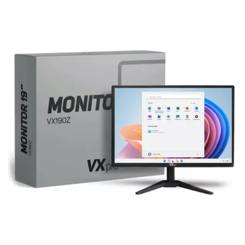 Monitor VX PRO 19.5? LED HD Widescreen Hdmi Vga Preto 