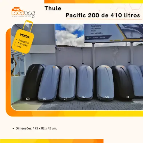 Bagageiros Thule Pacific 200 (410L) - Diversos Estados e Cores!