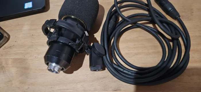 microfone BM-80 e cabo XLR Santo Angelo 3metrod