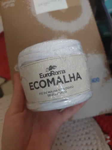 Mini Fio de Malha EuroRoma - 30 Metros - Cor Branca