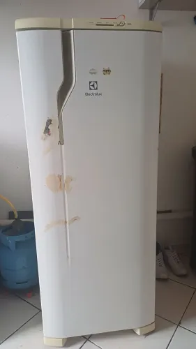 Vendo essa geladeira ir essa TV ler o anúncio