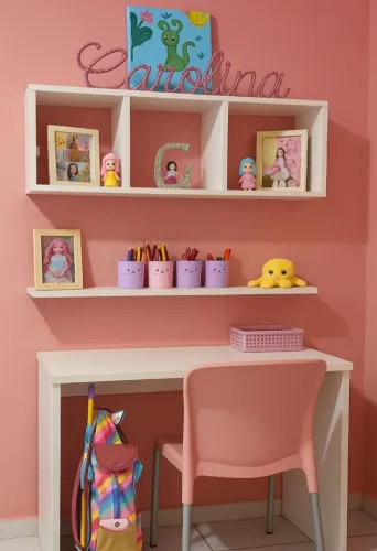 Kit para estudo em mdf