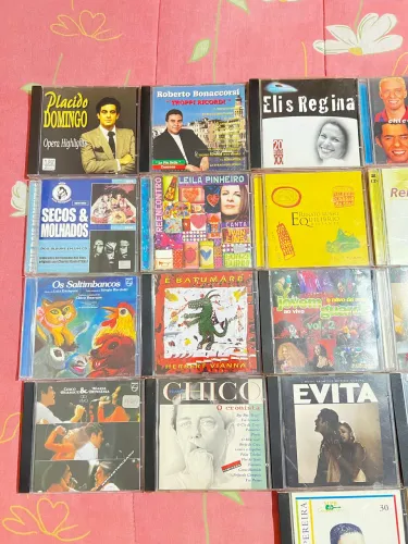 CDs Diversos artistas Elis Regina Chico Buarque Milton Nascimento Caetano Veloso