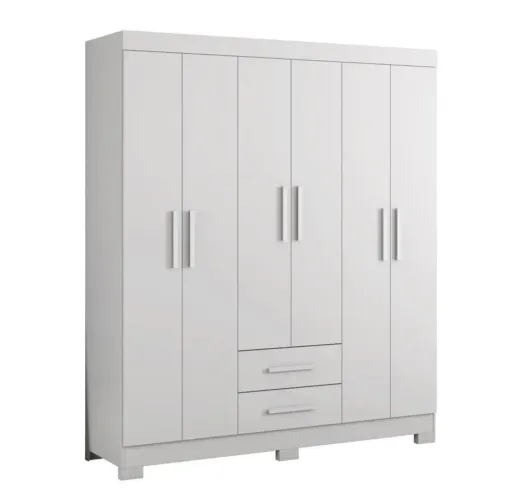 Guarda roupa branco bem conservado