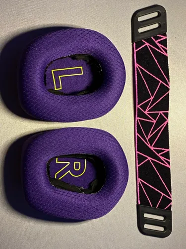 Almofadas + alça do headset g733 