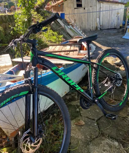 BICICLETA Dropp Aro 29 EM AÇO FREIO A DISCO Shimano