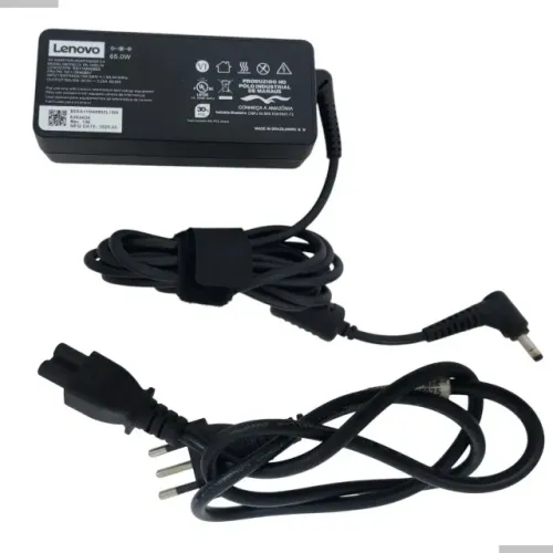 Fonte Carregador Lenovo Original 65w Pino Fino Pa-1650-74