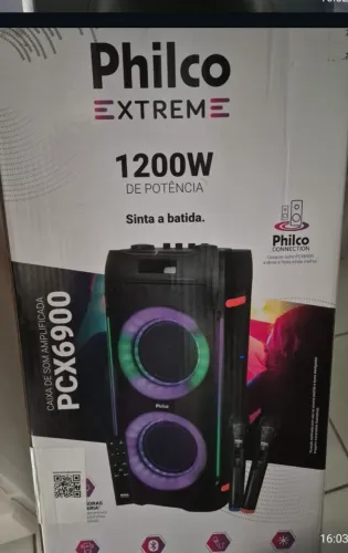Caixa de som pcx6900 1200w