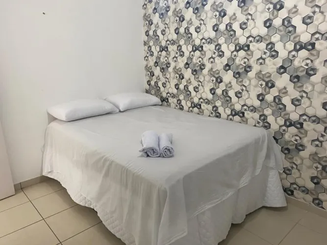 Cama Box casal colchão de mola