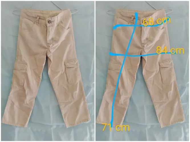 Calça infantil sarja 