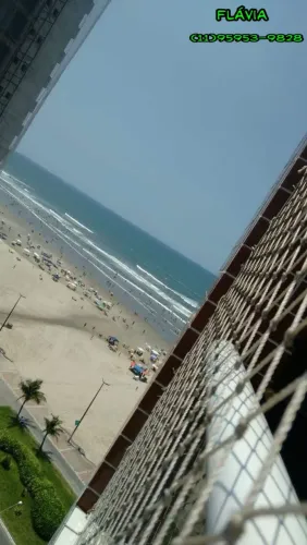 Apto Temporada frente Mar em Praia grande