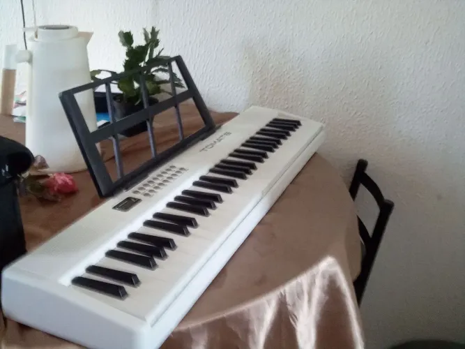 Vendo teclado musical para iniciantes em bom custo benefício