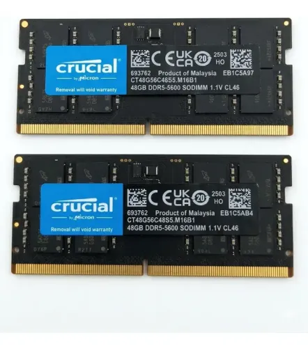 MEMORIA CRUCIAL 48GB DDR5 5600 NOTEBOOK