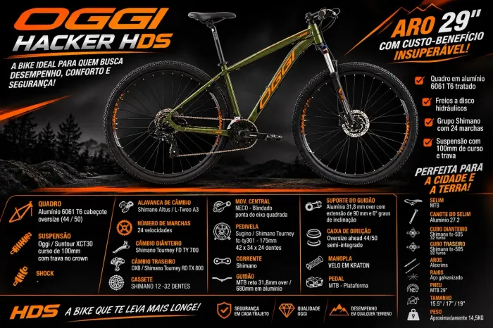 Bike Aro 29 Oggi