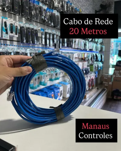 Cabo de Rede Internet 20 Metros - Promoção