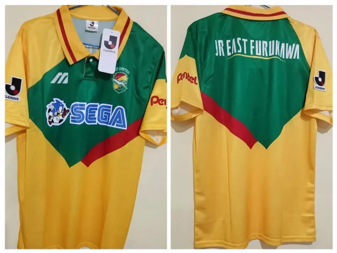 Camisa Jef United Ichihara 1993 / 1994 J League Vintage Década de 90 Sega