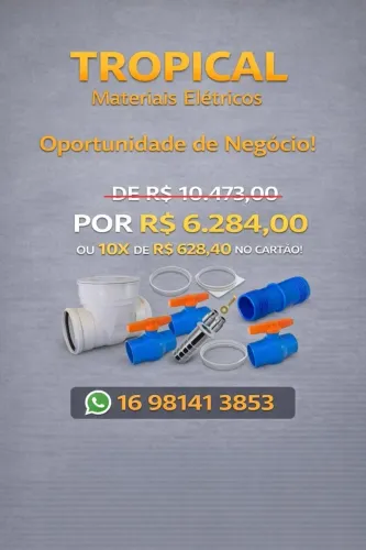 VENDE-SE MATERIAIS ELETRICOS MARCA TIGRE